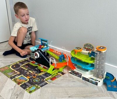 Парковка трек 2в1 Большая